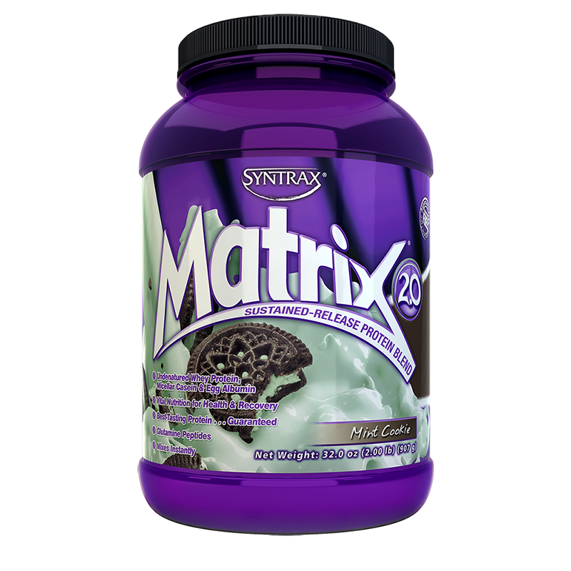 Syntrax Matrix Protein Blend 907g (2 lbs) Mint Cookie