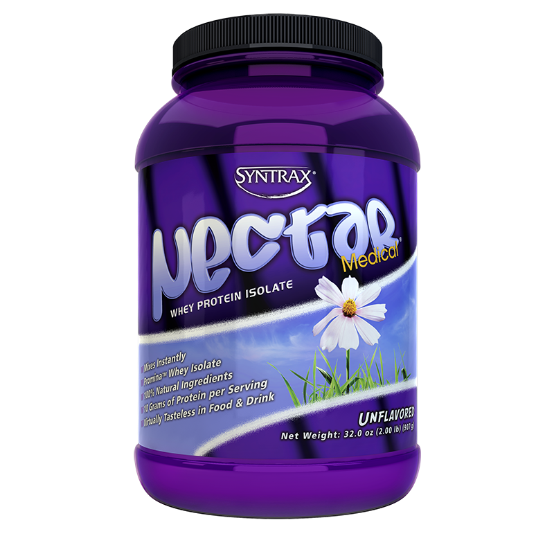 ราคาพิเศษ!! Syntrax Nectar Medical Unflavored Whey Protein Isolate 907g.