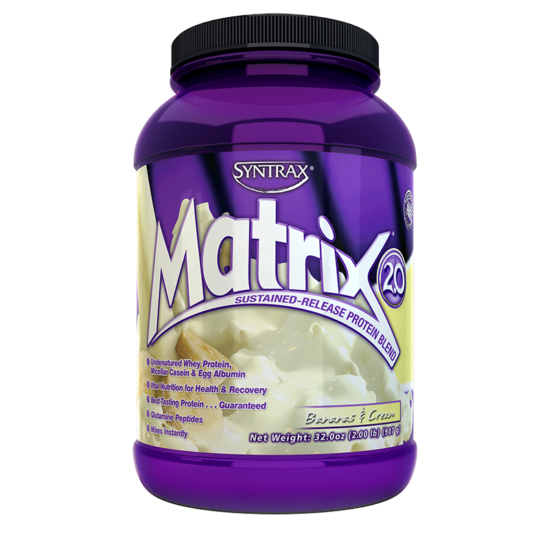 Syntrax Matrix Protein Blend 907g (2 lbs) Bananas & Cream