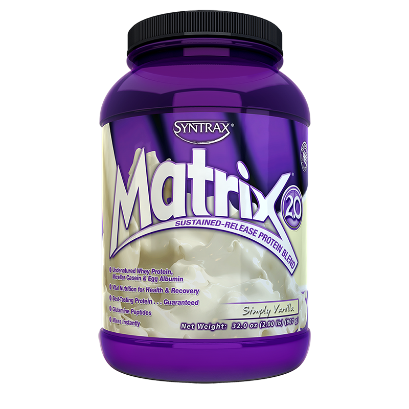 Syntrax Matrix Protein Blend 907g (2 lbs) Simply Vanilla