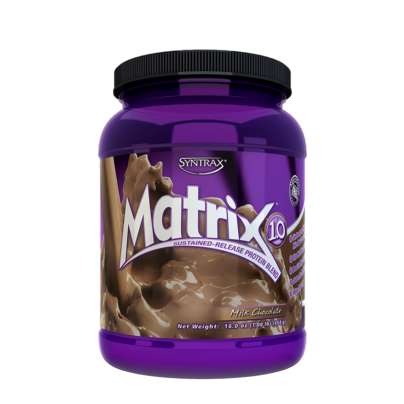 SYNTRAX MATRIX PROTEIN BLEND Milk Chocolate Flavor 454 G. (1 lb)