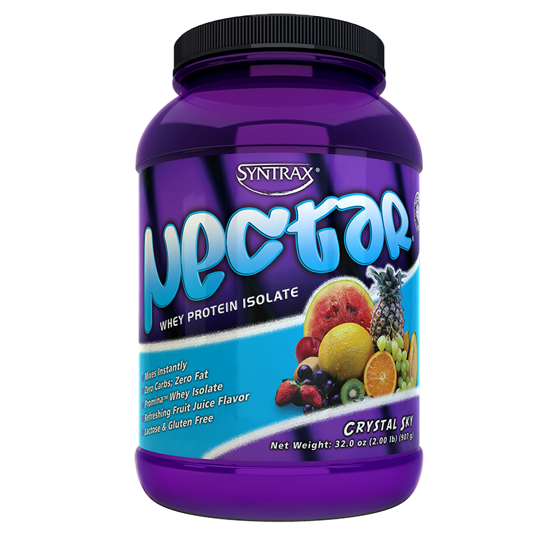 Syntrax Nectar Whey Protein Isolate 907g. (2 lbs) Crystal Sky