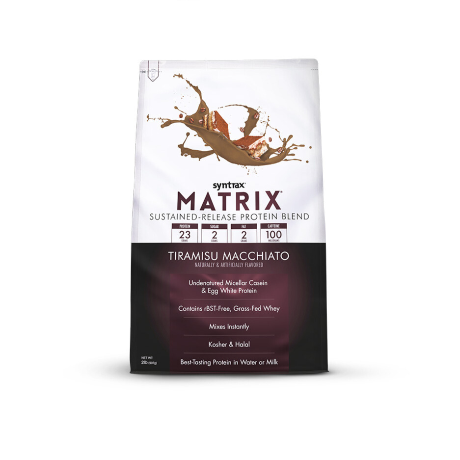 Syntrax Matrix Protein Blend 907g (2 lbs) Tiramisu Macchiato